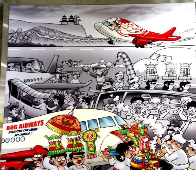 Airport Ngurah Rai Cartoon 6